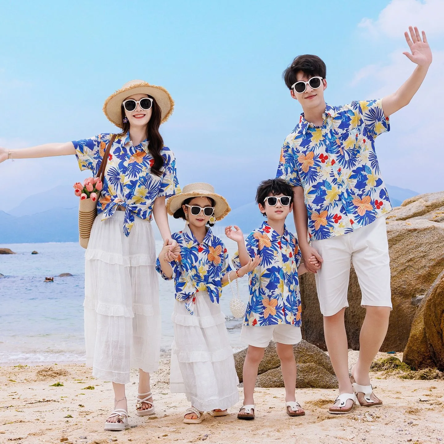 Vacation Family Matching Cloth - Plant Parental ulasan dan harga