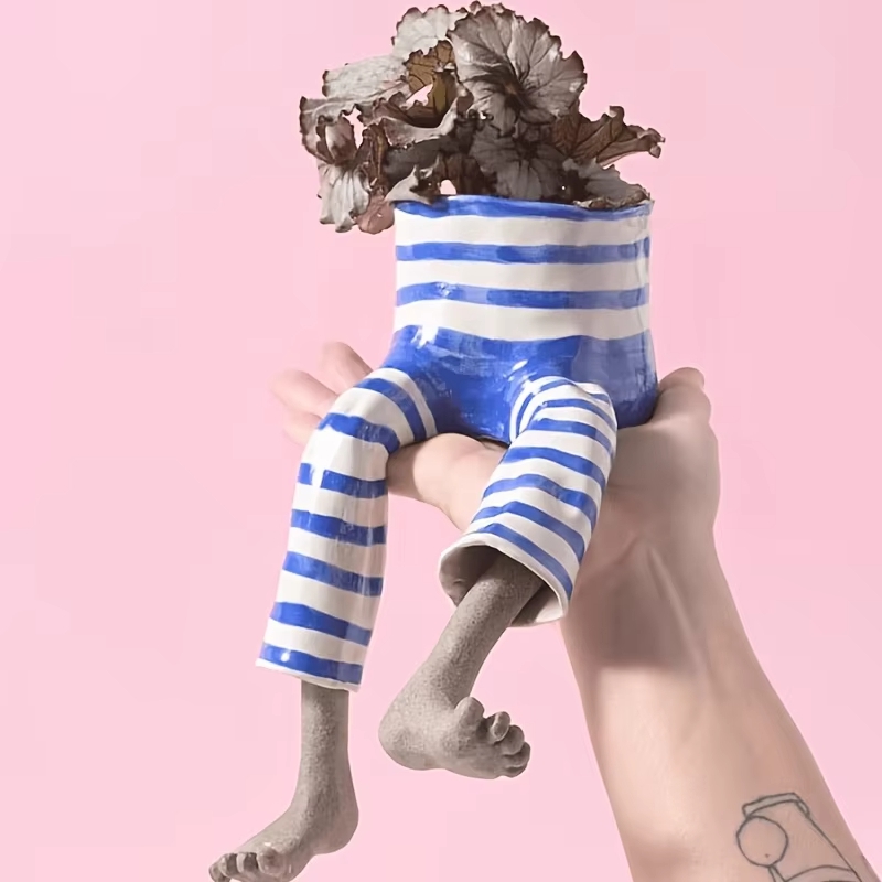 Whimsical Resin Leggy Planter  - Plant Parental ulasan dan harga